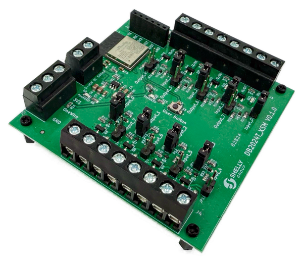 Shelly DevBoardX T v2 -  Back